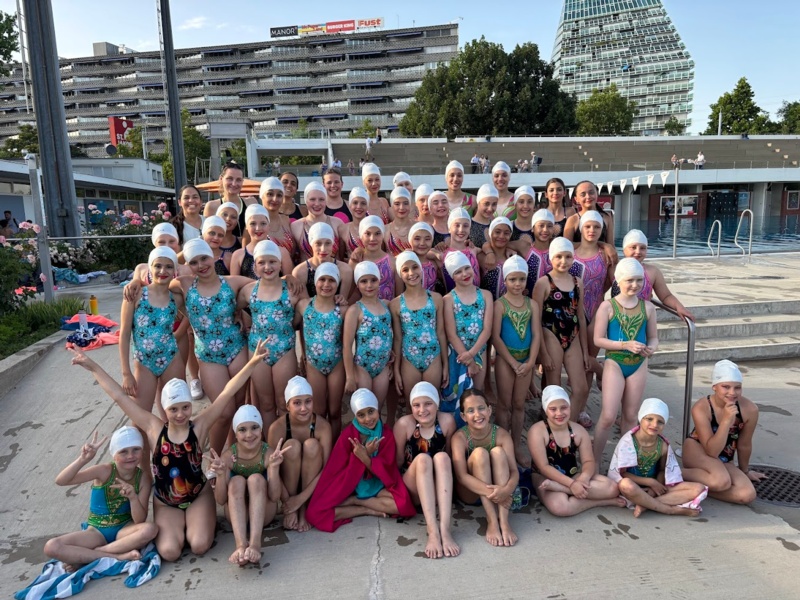 Erfolgreicher Saisonabschluss für die Artistic Swimmer des SVB