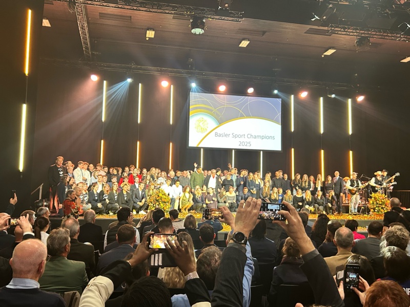 Erfolgreicher Abend für Basel Aquatics an den Sport Champions 2025