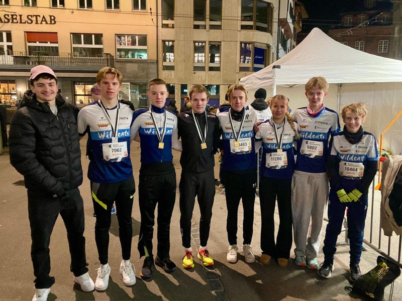 Starker Auftritt der Wildcats am Basler Stadtlauf